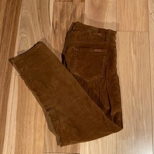 Women's Corduroy pants from 7 For All Mankind, 25P